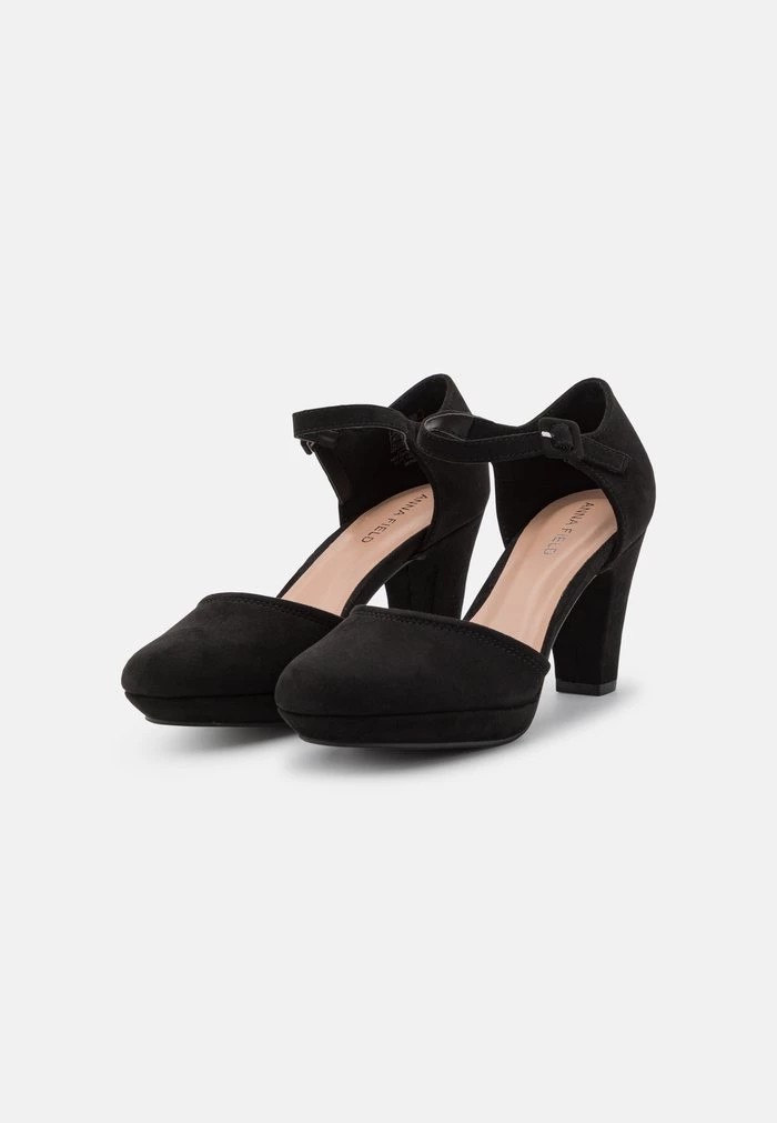 Escarpin ANNA FIELD Anna Field Platform Heels Noir Femme | OYV-1978093